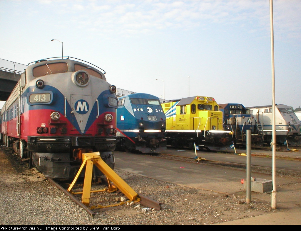 Where else can you get a roster shot like this?  Nowhere but at Metro-North!